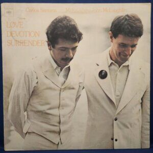 Carlos Santana & Mahavishnu John McLaughlin – Love Devotion Surrender (1973) LP